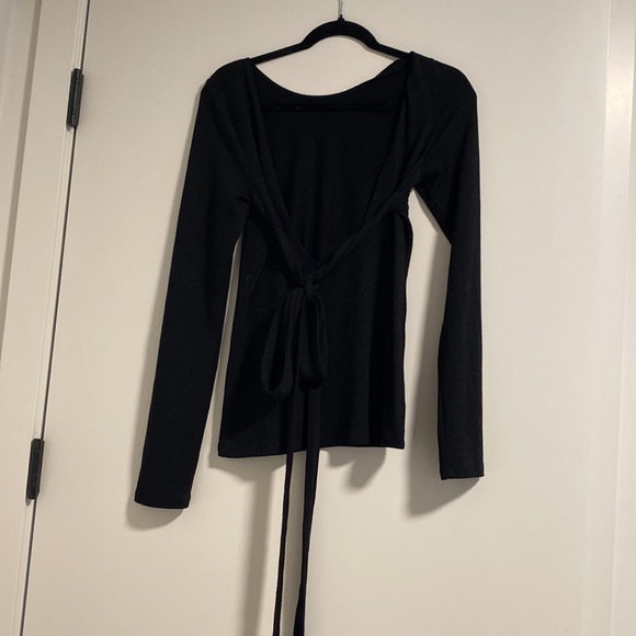 Wilfred long sleeve shirt with tie back - Picture 2 of 2